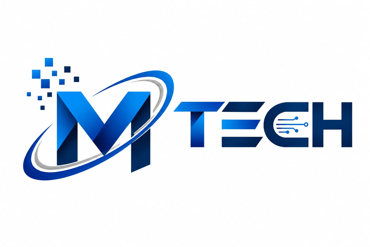 M TECH IT SOLUTIONS Logo